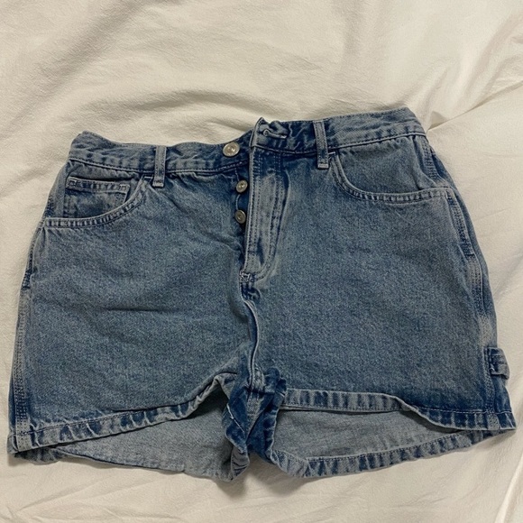 NWOT Urban Outfitters BDG Denim Carpenter Shorts - Picture 6 of 8